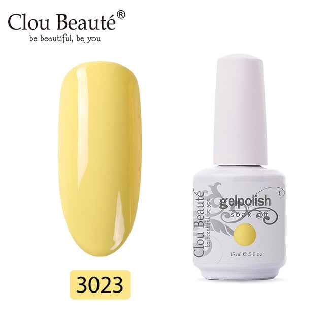 No Wipe Top Coat Base Coat Primer UV Gel Nail Art Tips Manicure Gel Nail Polish Color Gel Polish esmalte semi permanente