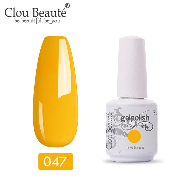 No Wipe Top Coat Base Coat Primer UV Gel Nail Art Tips Manicure Gel Nail Polish Color Gel Polish esmalte semi permanente