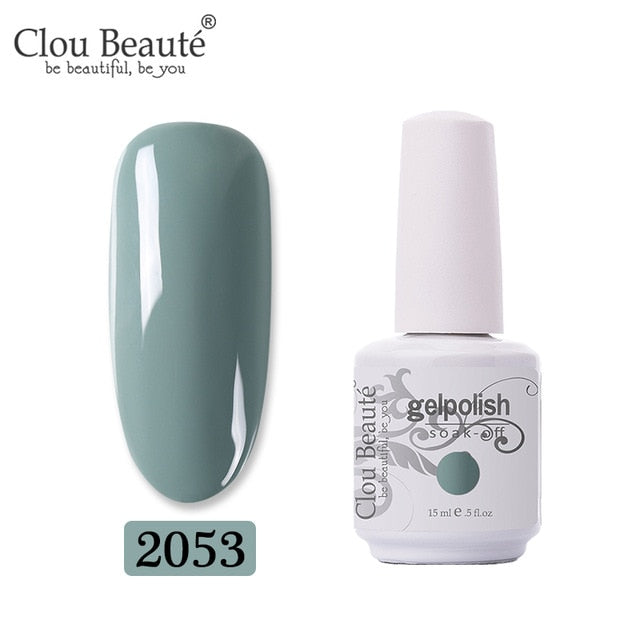 No Wipe Top Coat Base Coat Primer UV Gel Nail Art Tips Manicure Gel Nail Polish Color Gel Polish esmalte semi permanente