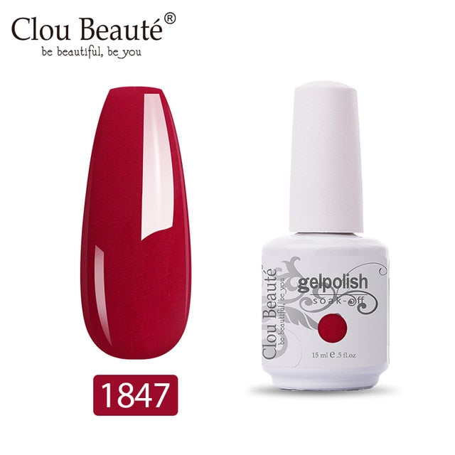 No Wipe Top Coat Base Coat Primer UV Gel Nail Art Tips Manicure Gel Nail Polish Color Gel Polish esmalte semi permanente