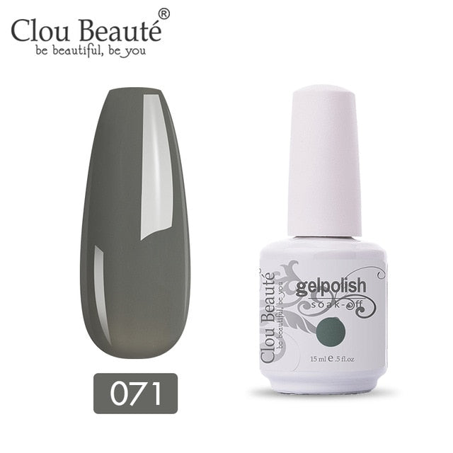 No Wipe Top Coat Base Coat Primer UV Gel Nail Art Tips Manicure Gel Nail Polish Color Gel Polish esmalte semi permanente
