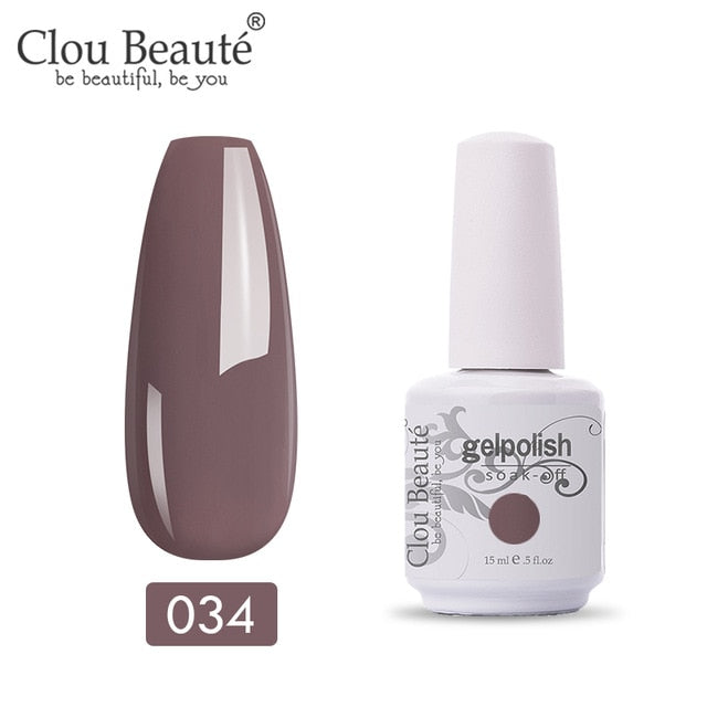 No Wipe Top Coat Base Coat Primer UV Gel Nail Art Tips Manicure Gel Nail Polish Color Gel Polish esmalte semi permanente