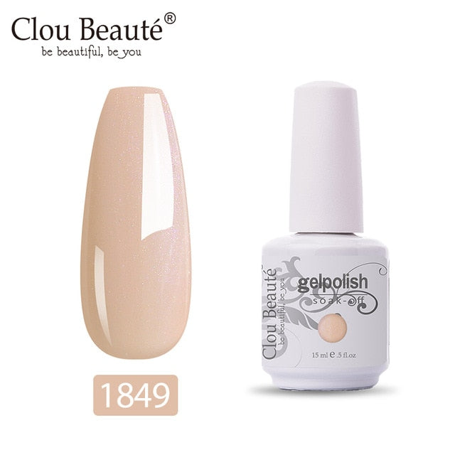 No Wipe Top Coat Base Coat Primer UV Gel Nail Art Tips Manicure Gel Nail Polish Color Gel Polish esmalte semi permanente