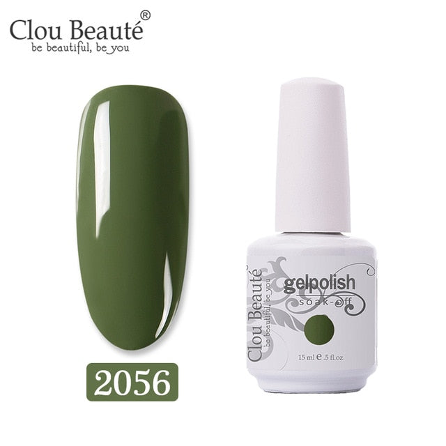 No Wipe Top Coat Base Coat Primer UV Gel Nail Art Tips Manicure Gel Nail Polish Color Gel Polish esmalte semi permanente