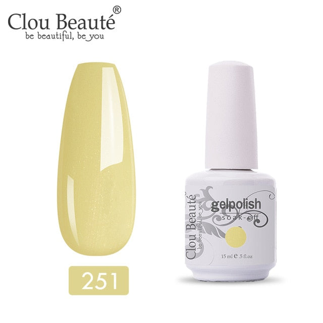 No Wipe Top Coat Base Coat Primer UV Gel Nail Art Tips Manicure Gel Nail Polish Color Gel Polish esmalte semi permanente