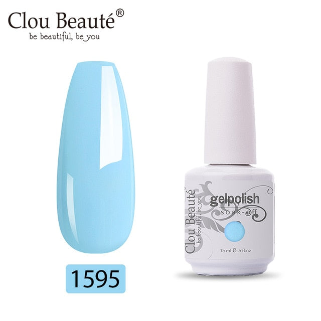 No Wipe Top Coat Base Coat Primer UV Gel Nail Art Tips Manicure Gel Nail Polish Color Gel Polish esmalte semi permanente