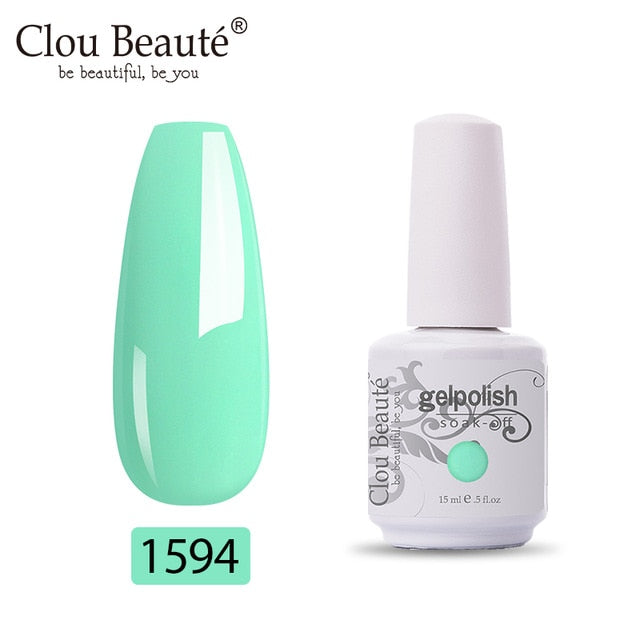 No Wipe Top Coat Base Coat Primer UV Gel Nail Art Tips Manicure Gel Nail Polish Color Gel Polish esmalte semi permanente