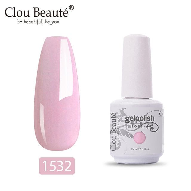 No Wipe Top Coat Base Coat Primer UV Gel Nail Art Tips Manicure Gel Nail Polish Color Gel Polish esmalte semi permanente
