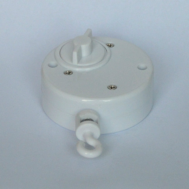 Baby Toy White Rattles Bracket Set Crib Mobile Bed Bell Holder Arm Wind-up Music Box WJ549