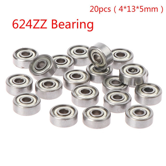 10pc 693ZZ 605RS 605ZZ 698ZZ 624ZZ 694ZZ 695ZZ 696ZZ Miniature Ball Bearings Small Double Shielded
