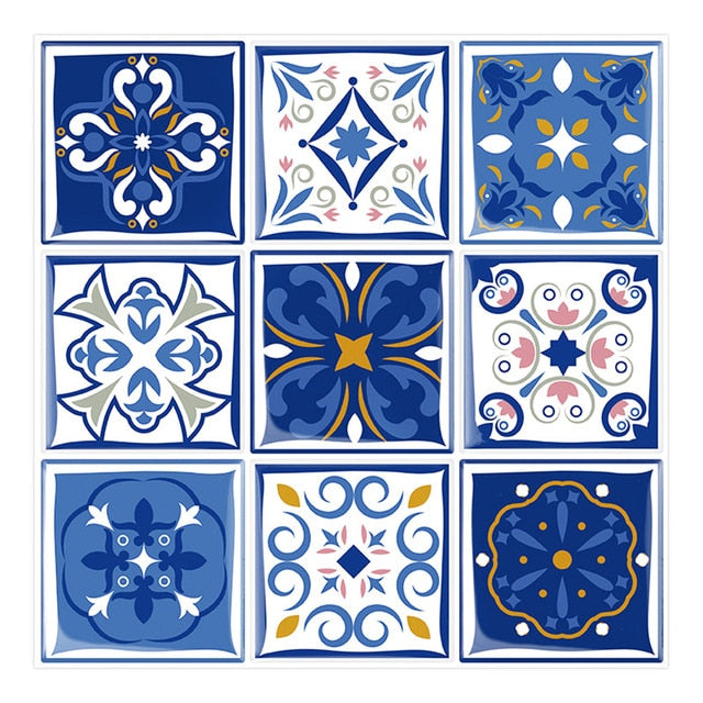 (Ship from USA) Stick Backsplash Tiles for Bathroom and Kitchen Peel and Stick Tile - Pack of 6 Pieces