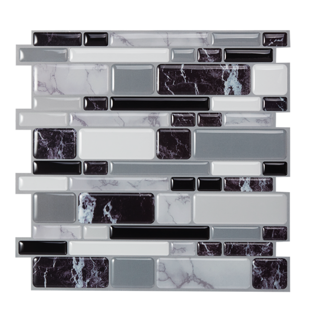 (Ship from USA) Stick Backsplash Tiles for Bathroom and Kitchen Peel and Stick Tile - Pack of 6 Pieces