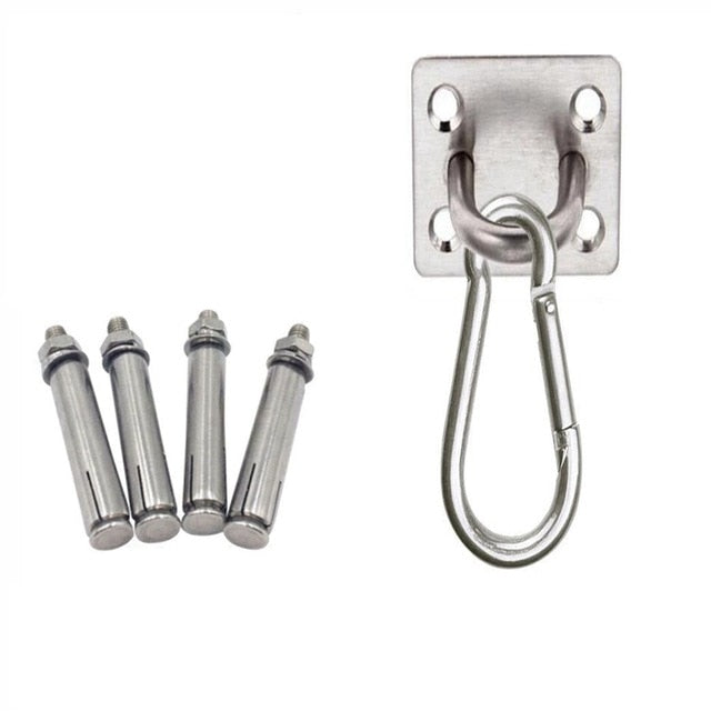 304 Stainless Steel Ceiling Hanging Kit Anchor Suspension Bracket Hook Hanger For Yoga Hammock Sex Swing Hanging Chair Sandbag