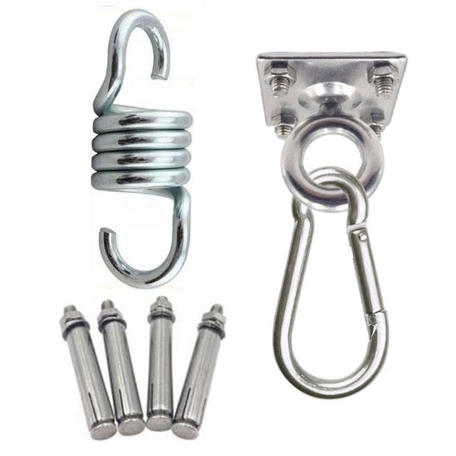 304 Stainless Steel Ceiling Hanging Kit Anchor Suspension Bracket Hook Hanger For Yoga Hammock Sex Swing Hanging Chair Sandbag