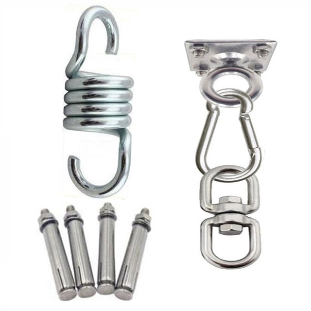 304 Stainless Steel Ceiling Hanging Kit Anchor Suspension Bracket Hook Hanger For Yoga Hammock Sex Swing Hanging Chair Sandbag