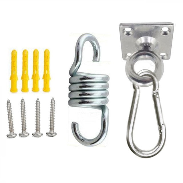304 Stainless Steel Ceiling Hanging Kit Anchor Suspension Bracket Hook Hanger For Yoga Hammock Sex Swing Hanging Chair Sandbag