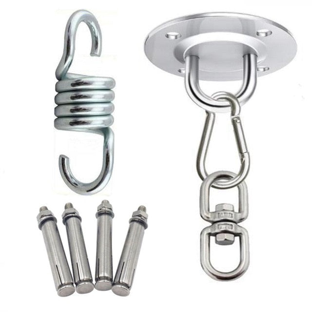 304 Stainless Steel Ceiling Hanging Kit Anchor Suspension Bracket Hook Hanger For Yoga Hammock Sex Swing Hanging Chair Sandbag