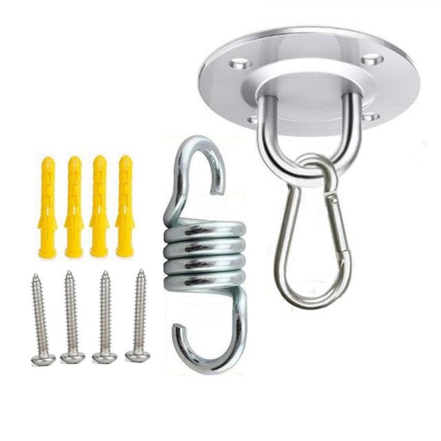 304 Stainless Steel Ceiling Hanging Kit Anchor Suspension Bracket Hook Hanger For Yoga Hammock Sex Swing Hanging Chair Sandbag