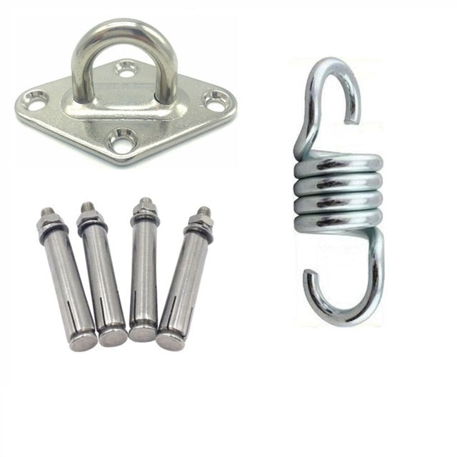 304 Stainless Steel Ceiling Hanging Kit Anchor Suspension Bracket Hook Hanger For Yoga Hammock Sex Swing Hanging Chair Sandbag