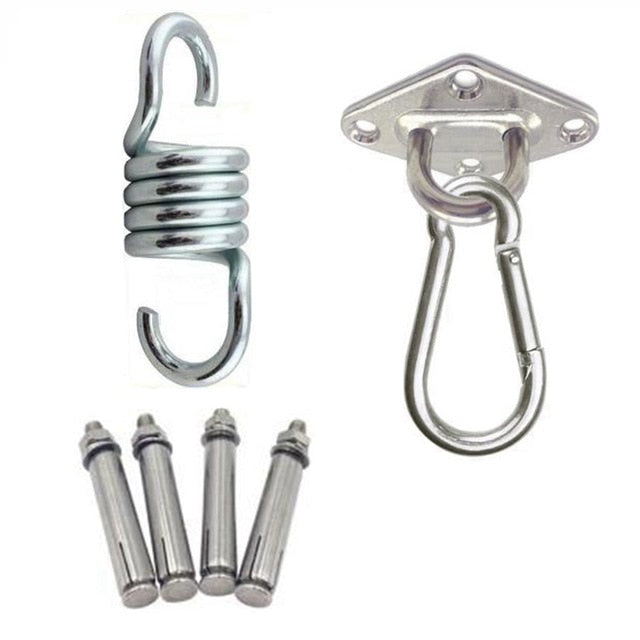 304 Stainless Steel Ceiling Hanging Kit Anchor Suspension Bracket Hook Hanger For Yoga Hammock Sex Swing Hanging Chair Sandbag