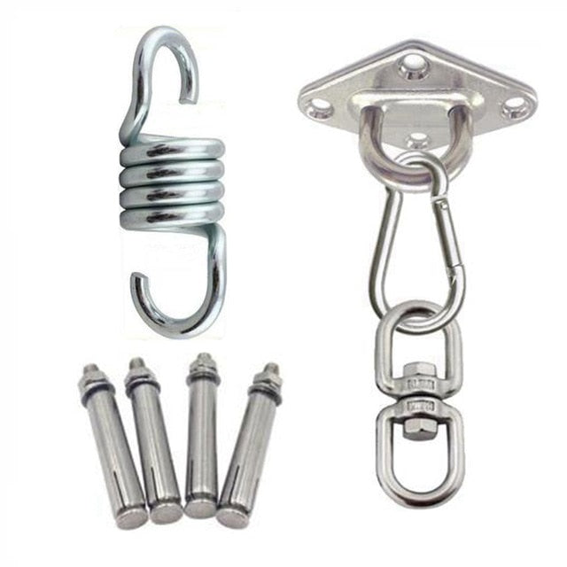 304 Stainless Steel Ceiling Hanging Kit Anchor Suspension Bracket Hook Hanger For Yoga Hammock Sex Swing Hanging Chair Sandbag