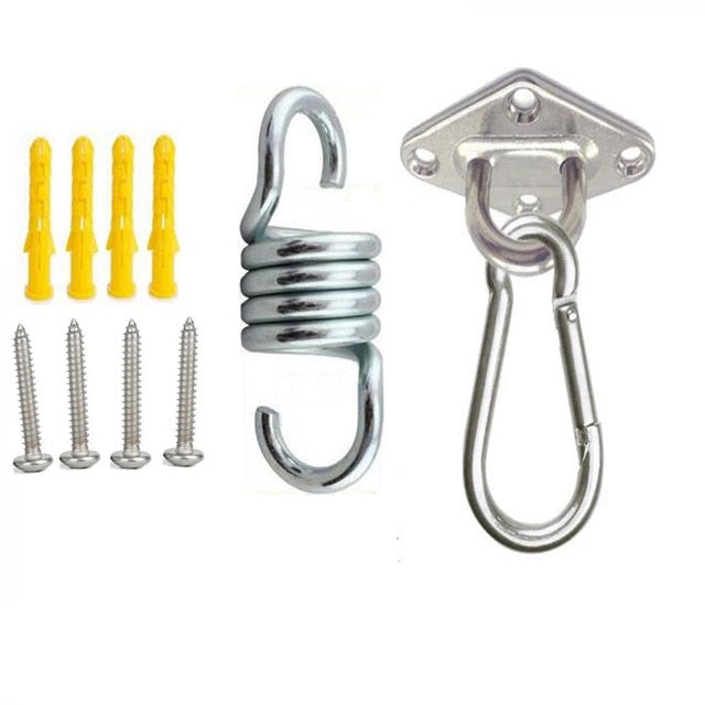 304 Stainless Steel Ceiling Hanging Kit Anchor Suspension Bracket Hook Hanger For Yoga Hammock Sex Swing Hanging Chair Sandbag