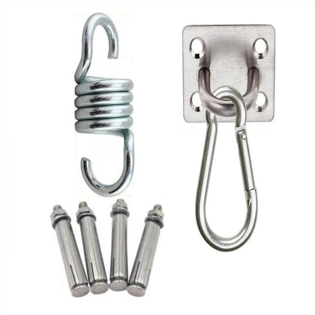 304 Stainless Steel Ceiling Hanging Kit Anchor Suspension Bracket Hook Hanger For Yoga Hammock Sex Swing Hanging Chair Sandbag