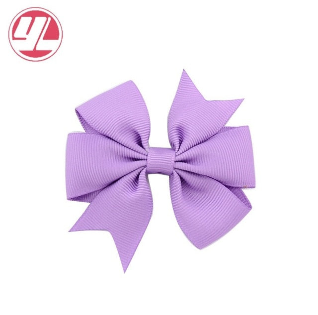 40 Colors New Baby Girl Hair Bow Toddler Butterfly Bow Knot Hair Pin Infant Hair Accessories