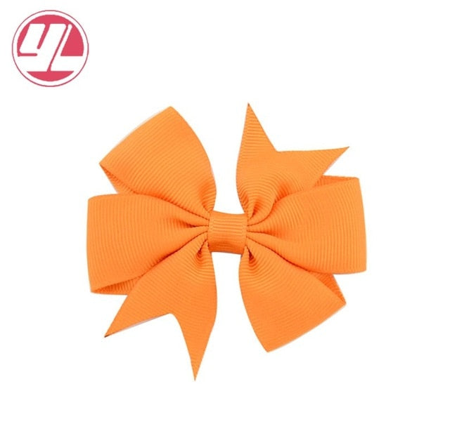 40 Colors New Baby Girl Hair Bow Toddler Butterfly Bow Knot Hair Pin Infant Hair Accessories