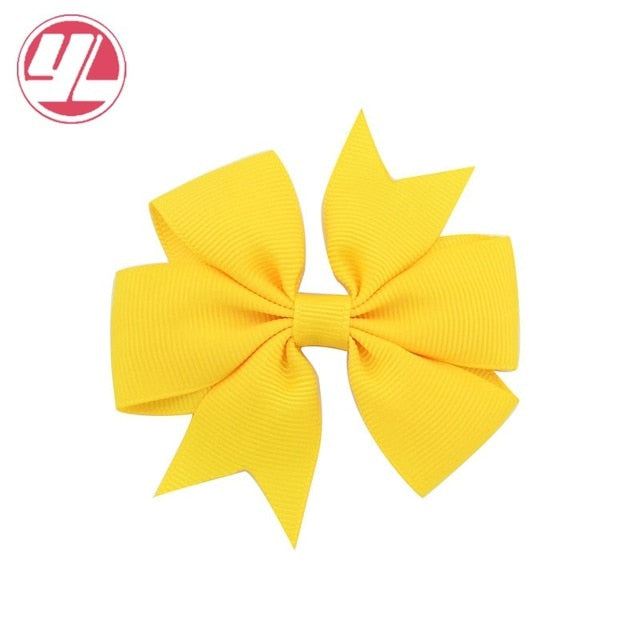 40 Colors New Baby Girl Hair Bow Toddler Butterfly Bow Knot Hair Pin Infant Hair Accessories