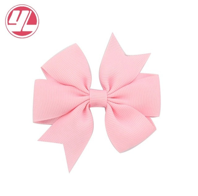 40 Colors New Baby Girl Hair Bow Toddler Butterfly Bow Knot Hair Pin Infant Hair Accessories