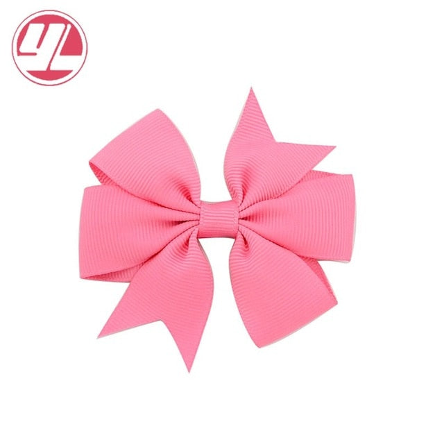 40 Colors New Baby Girl Hair Bow Toddler Butterfly Bow Knot Hair Pin Infant Hair Accessories