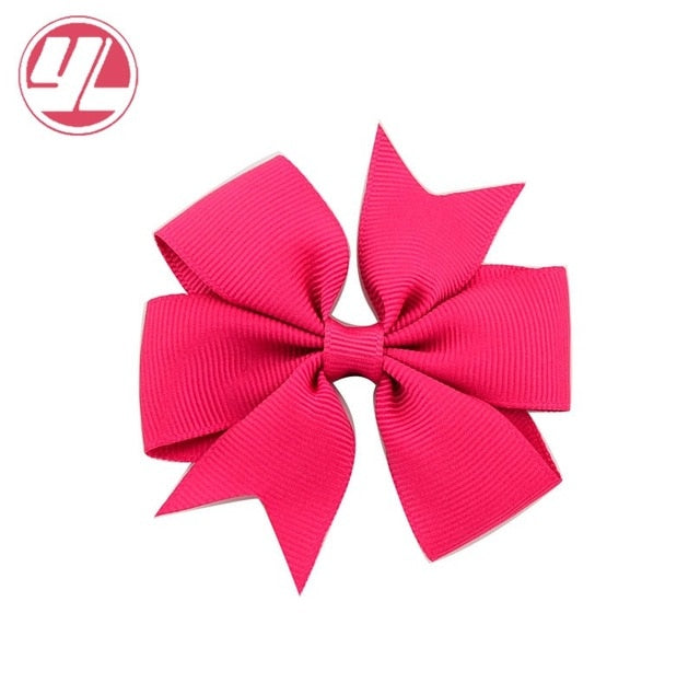 40 Colors New Baby Girl Hair Bow Toddler Butterfly Bow Knot Hair Pin Infant Hair Accessories