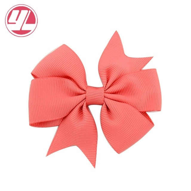 40 Colors New Baby Girl Hair Bow Toddler Butterfly Bow Knot Hair Pin Infant Hair Accessories