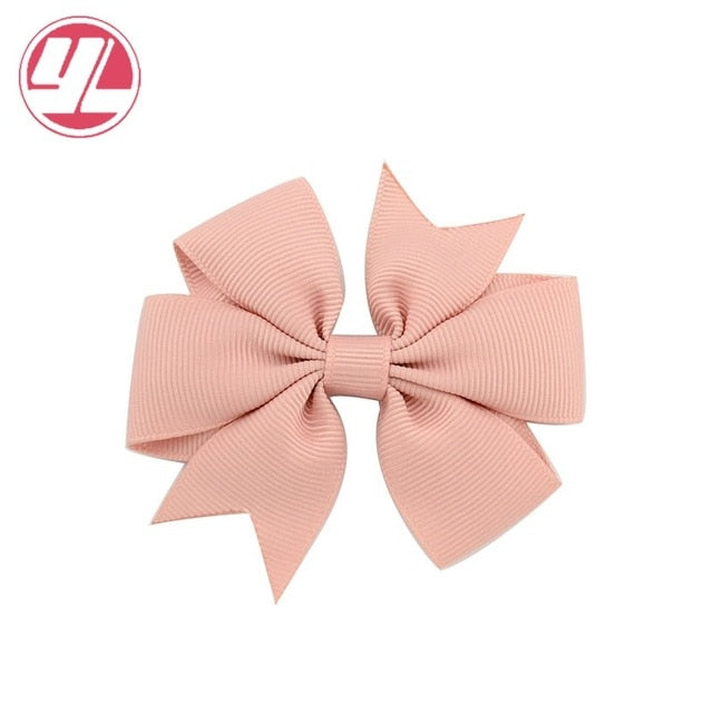 40 Colors New Baby Girl Hair Bow Toddler Butterfly Bow Knot Hair Pin Infant Hair Accessories