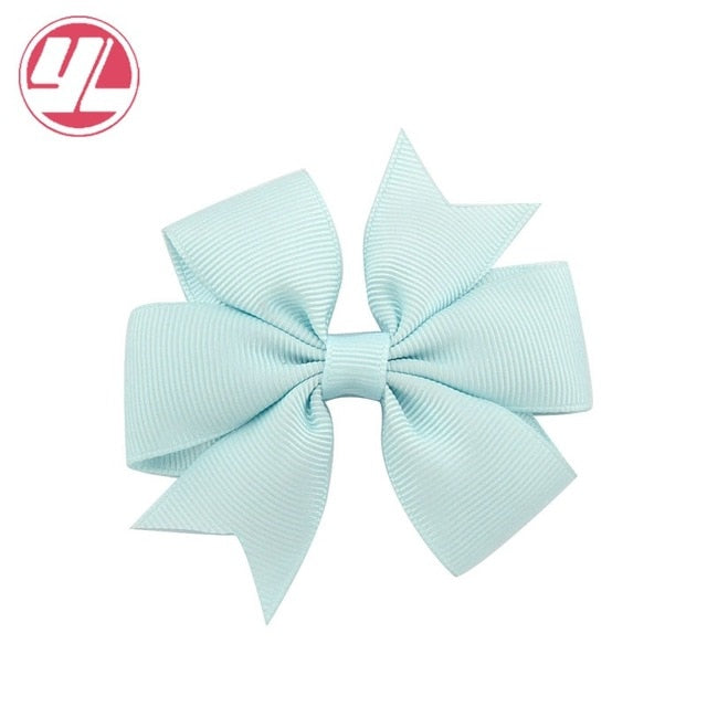 40 Colors New Baby Girl Hair Bow Toddler Butterfly Bow Knot Hair Pin Infant Hair Accessories