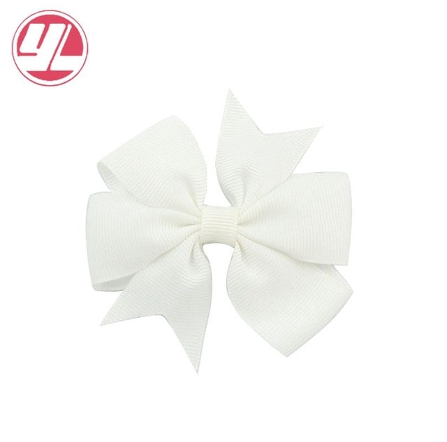 40 Colors New Baby Girl Hair Bow Toddler Butterfly Bow Knot Hair Pin Infant Hair Accessories