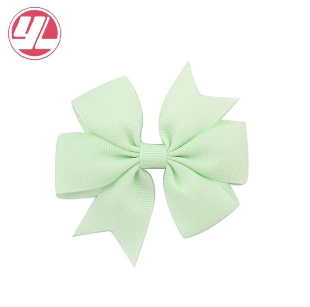 40 Colors New Baby Girl Hair Bow Toddler Butterfly Bow Knot Hair Pin Infant Hair Accessories