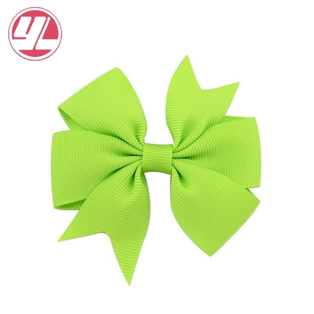 40 Colors New Baby Girl Hair Bow Toddler Butterfly Bow Knot Hair Pin Infant Hair Accessories