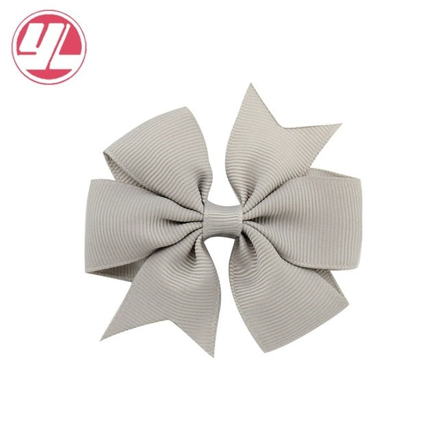 40 Colors New Baby Girl Hair Bow Toddler Butterfly Bow Knot Hair Pin Infant Hair Accessories