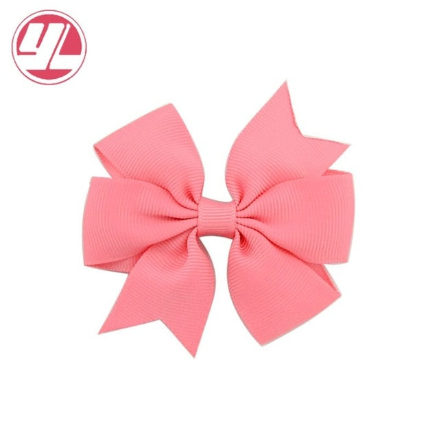 40 Colors New Baby Girl Hair Bow Toddler Butterfly Bow Knot Hair Pin Infant Hair Accessories