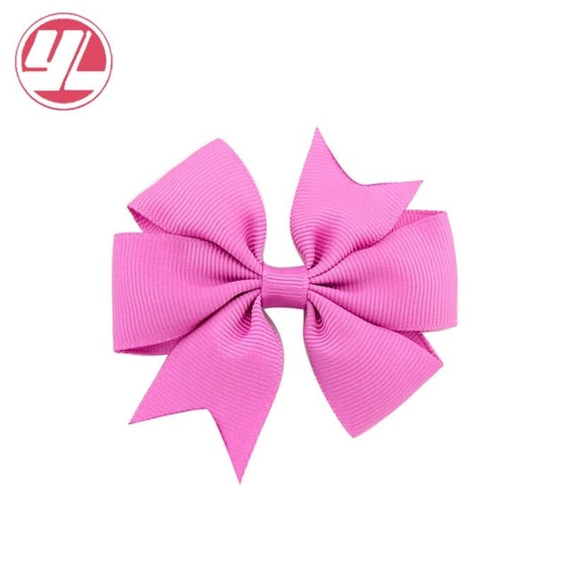40 Colors New Baby Girl Hair Bow Toddler Butterfly Bow Knot Hair Pin Infant Hair Accessories