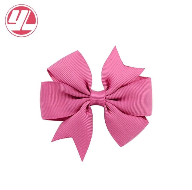40 Colors New Baby Girl Hair Bow Toddler Butterfly Bow Knot Hair Pin Infant Hair Accessories