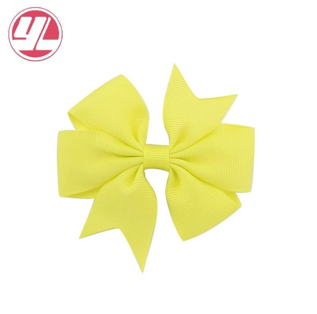 40 Colors New Baby Girl Hair Bow Toddler Butterfly Bow Knot Hair Pin Infant Hair Accessories