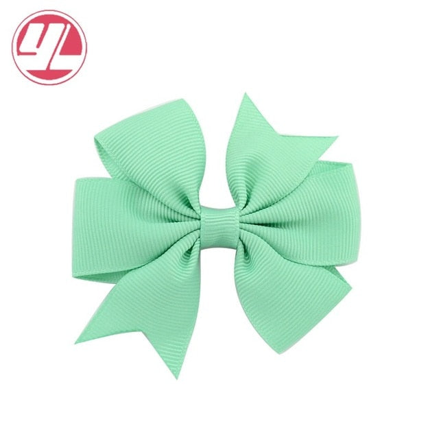 40 Colors New Baby Girl Hair Bow Toddler Butterfly Bow Knot Hair Pin Infant Hair Accessories