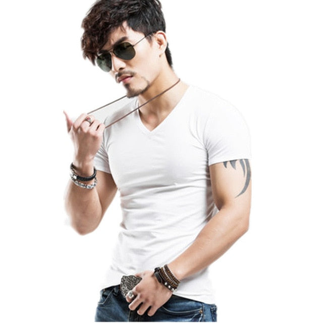 2021 MRMT Brand Clothing 10 colors Men T Shirt Fitness T-shirts Mens V neck Man T-shirt For Male Tshirts S-5XL Free Shipping