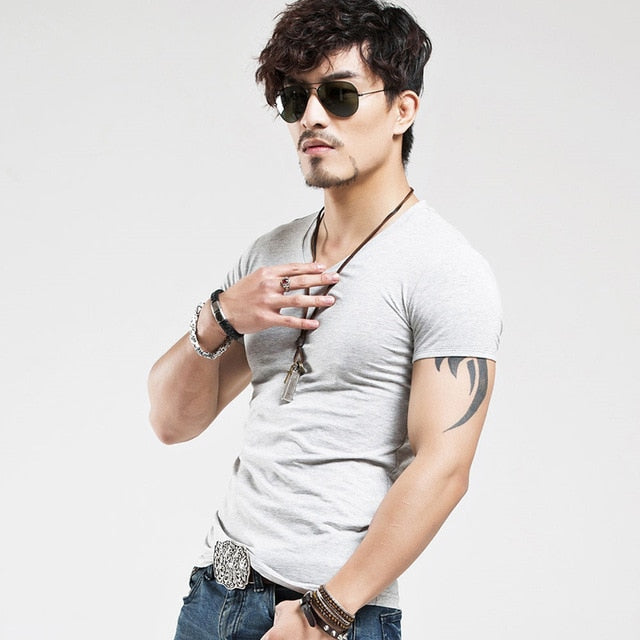 2021 MRMT Brand Clothing 10 colors Men T Shirt Fitness T-shirts Mens V neck Man T-shirt For Male Tshirts S-5XL Free Shipping