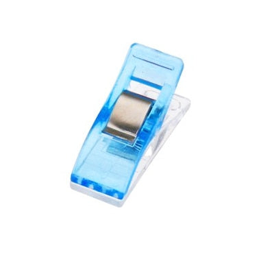 20pcs DIY Patchwork Job Foot Case Multicolor Plastic Clips Hemming Sewing Tools Sewing Accessories Crafts Sewing Clips Tools