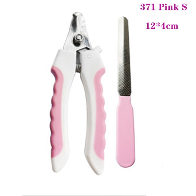 Professional Pet Cat Dog Nail Clipper Cutter With Sickle Stainless Steel Grooming Scissors Clippers for Pet Claws Dog Supplies