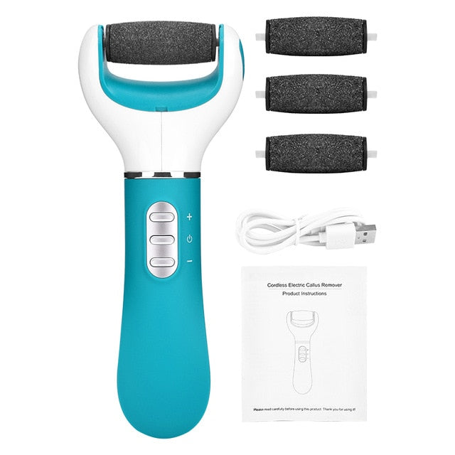 Professional Electric Foot File Pedicure Callus Remover Electric electric vacuum adsorption foot grinder pedicure machine tools